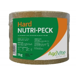 Hard Peck Block. 5kg Agrivite.